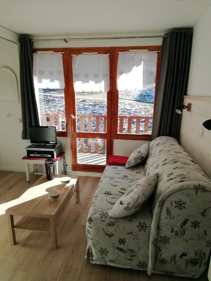 La Plagne Les Coches Studio Divisible Ensoleille Exteriér fotografie