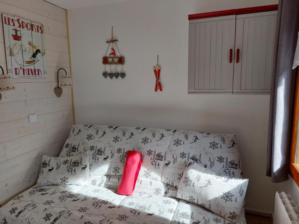 La Plagne Les Coches Studio Divisible Ensoleille Exteriér fotografie